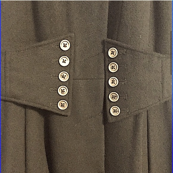 Vintage Betsey Johnson Coat Size: Small, NWOT, Black, Stylish, slightly flared - Picture 8 of 10